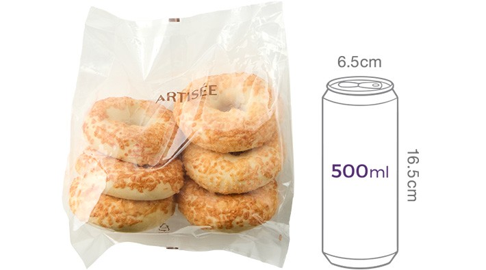 [아티제] 미니 치즈베이글 (50g x 6개)