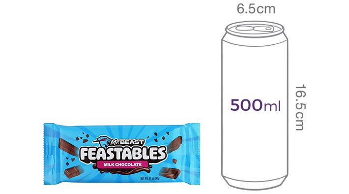 [피스터블] 밀크 초콜릿 60g