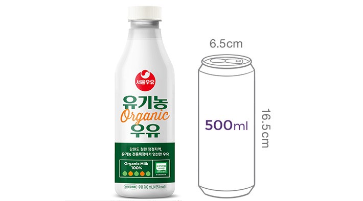 [서울우유] 유기농우유 700mL