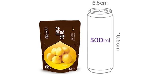 [에코맘의산골이유식] 산골알밤 50g