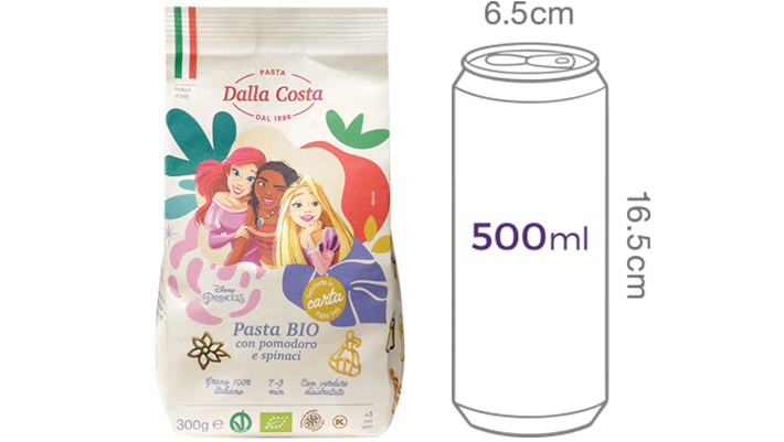 [달라코스타] 디즈니 유기농 삼색 프린세스 파스타