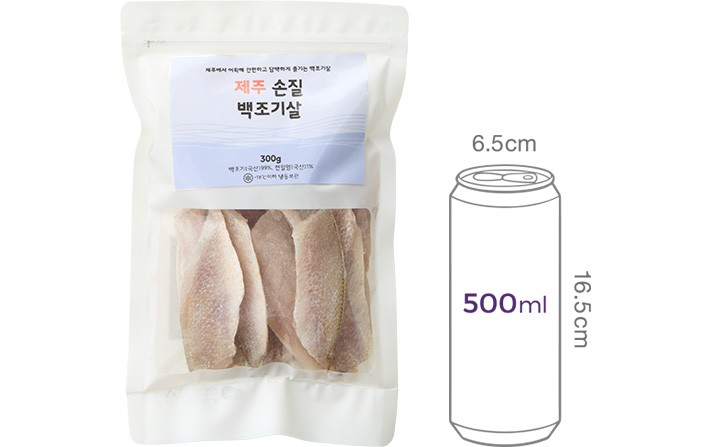 제주 손질 조기살 300g