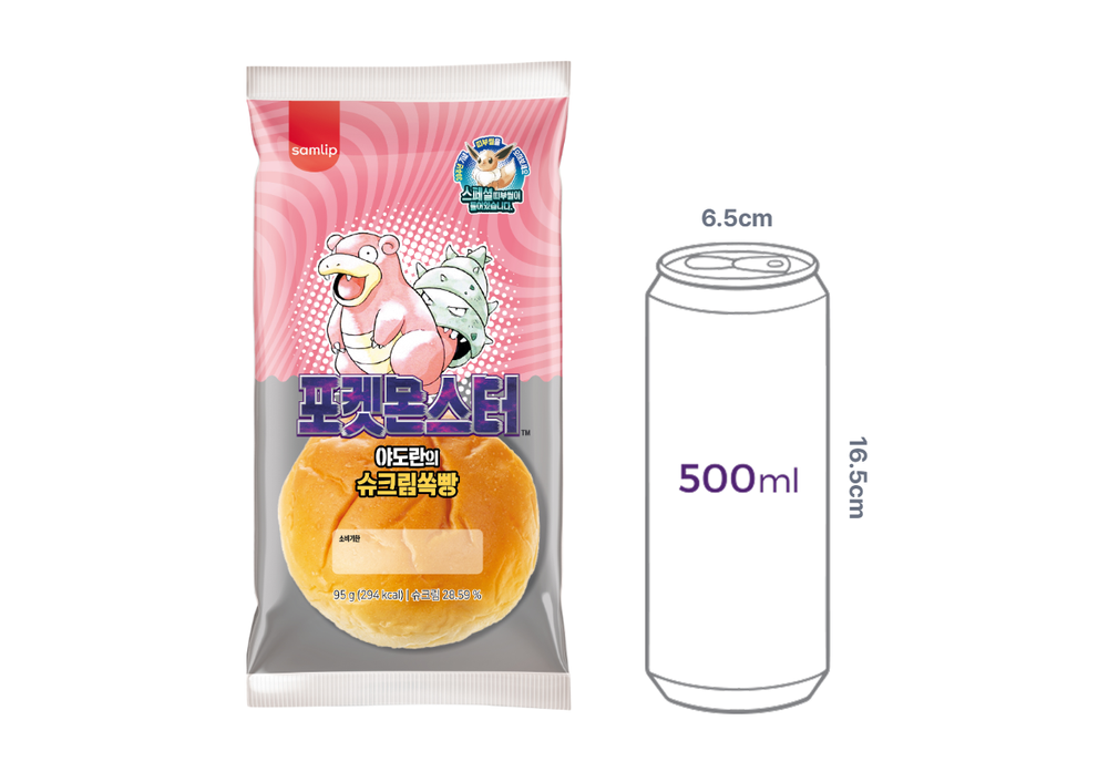 [삼립] 야도란의 슈크림 쏙빵 95g