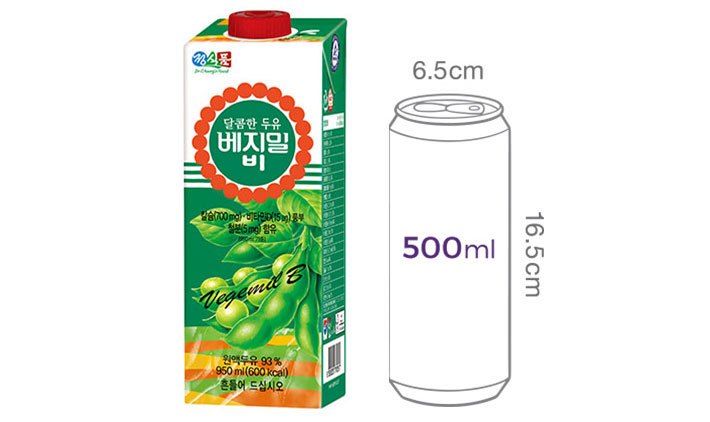 [베지밀] 달콤한 B 두유 950mL