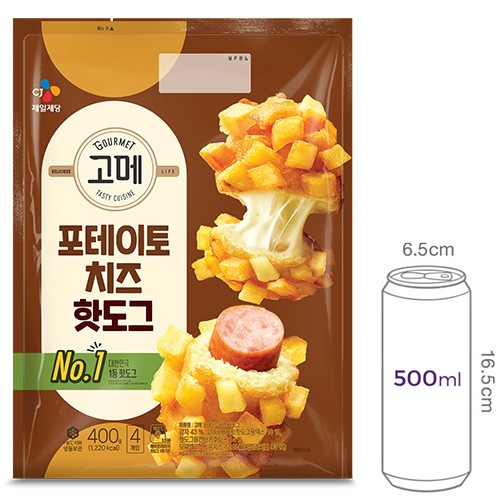 [고메] 포테이토치즈 핫도그