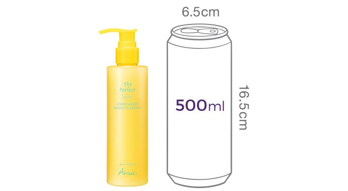 [아리얼] 더 퍼펙트 레몬진저 버블 클렌저 180mL