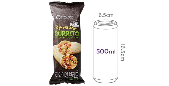 [남향푸드또띠아] 하와이안 브리또 2개입