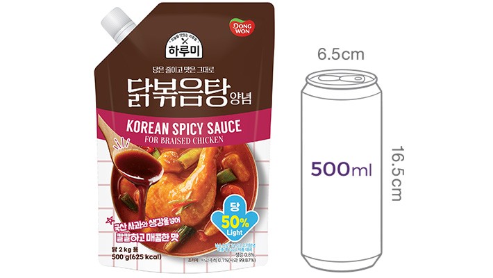 [동원] 하루미 닭볶음탕양념 500g