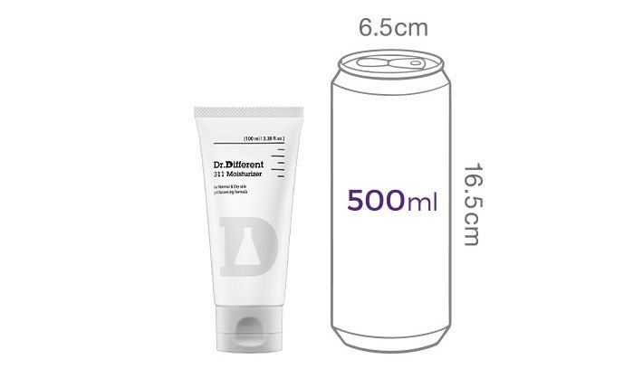[닥터디퍼런트] 311 세콜지 모이스처라이저 건성 크림 100mL