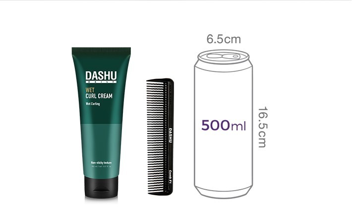 [다슈] 데일리 웨트 컬크림 150ml (미니빗 증정)