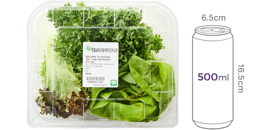 청량&부드러운 유러피안 채소팩 300g