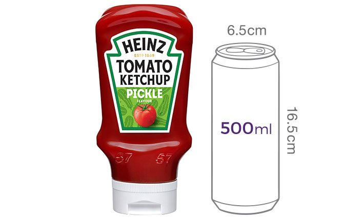 [하인즈] 피클 토마토 케찹 460g