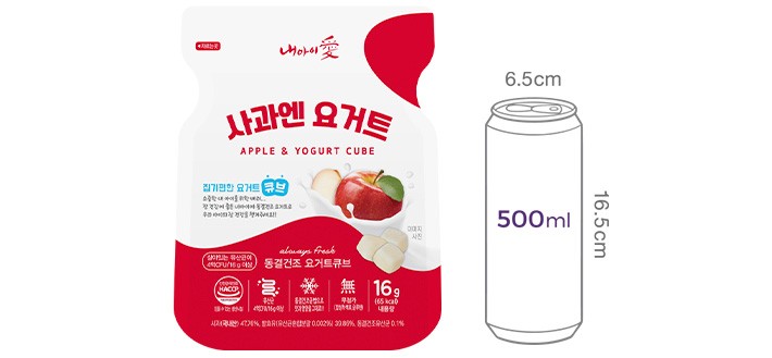 [내아이애] 딸기엔 요거트 16g