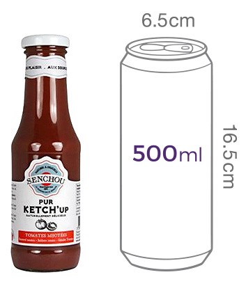 [샹슈] 토마토 케찹 360g