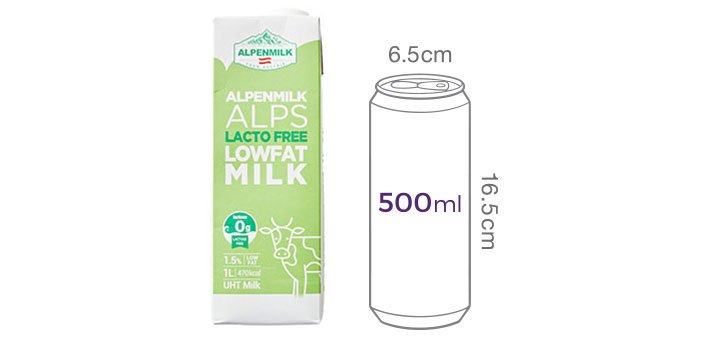 [알펜밀크] 알프스 락토프리 저지방우유 1L