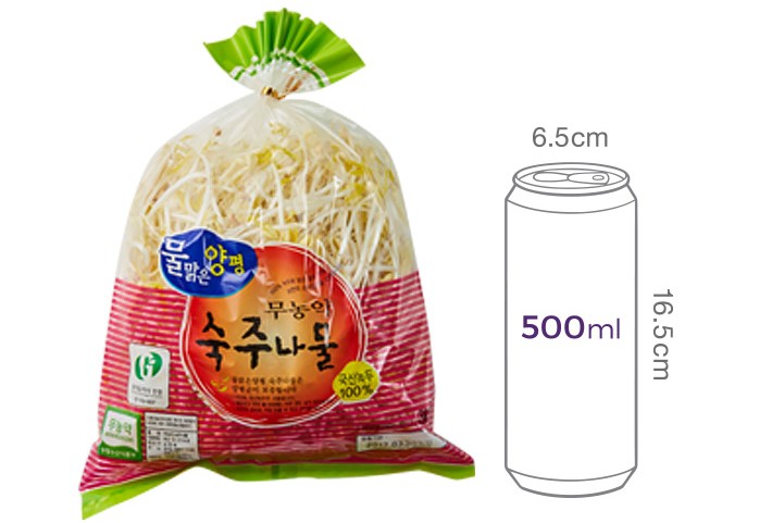 무농약 숙주나물 300g
