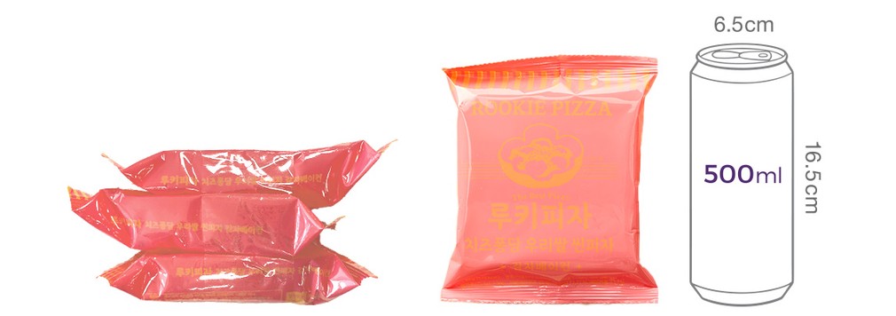 [루키피자] 치즈퐁당 우리쌀 씬피자 감자 베이컨 3개입