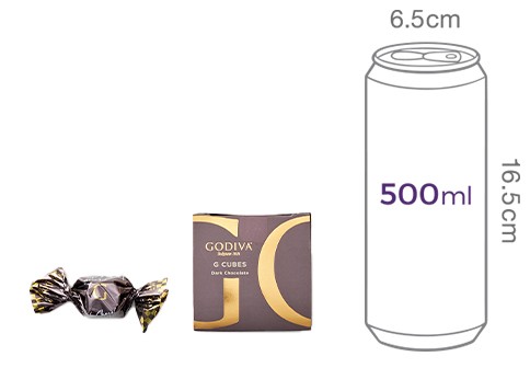 [고디바] 지큐브 다크 초콜릿 7P