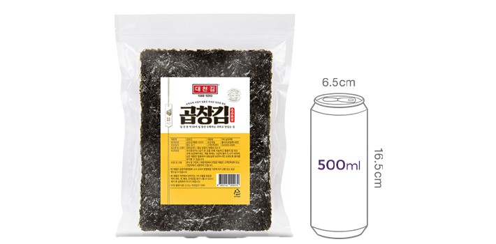 [대천김] 곱창 생김 (50매)