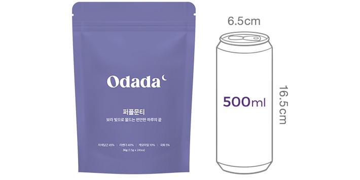 [오다다] 퍼플문티  (1.5g X 24개입)