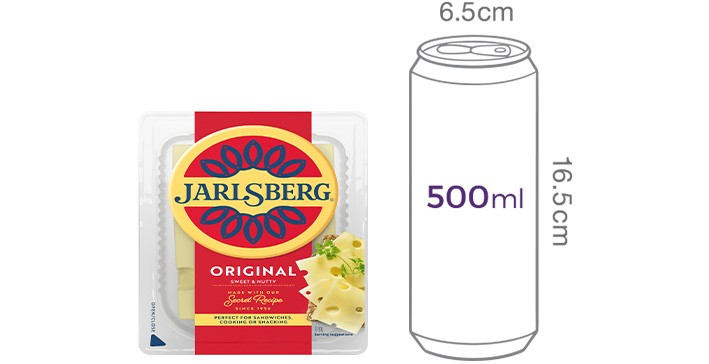 [티네] 얄스버그 슬라이스 치즈 120g