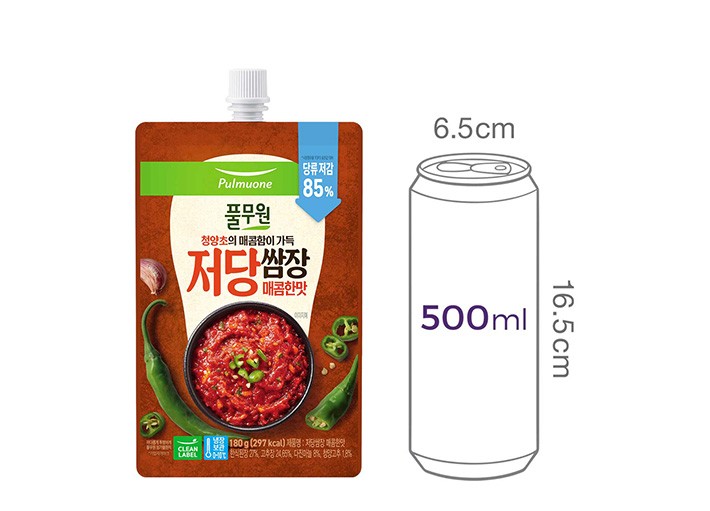 [풀무원] 저당쌈장 매콤한맛 180g