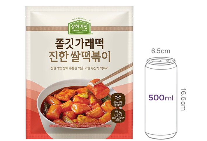 [상하키친] 쫄깃 가래떡 진한 쌀떡볶이 320g