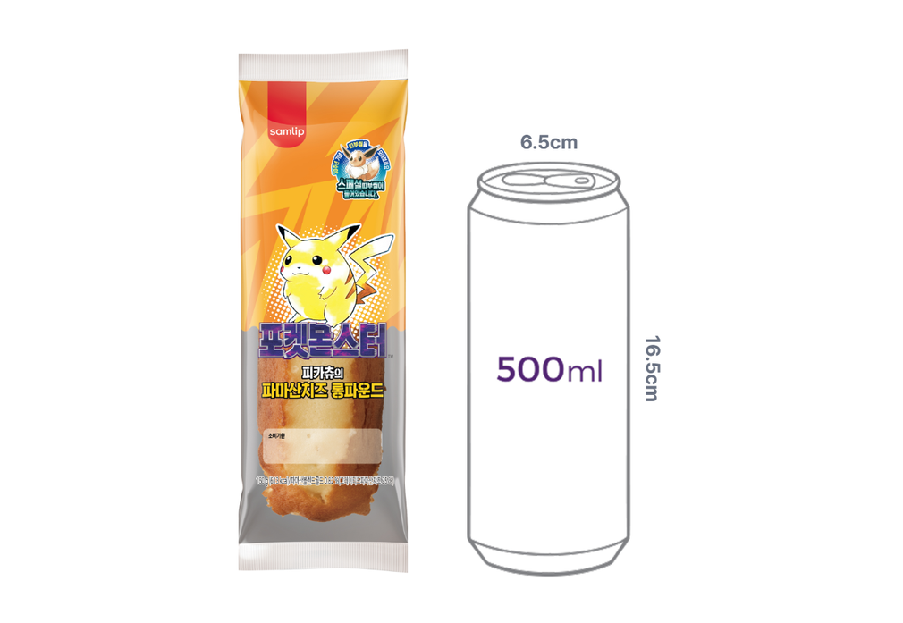 [삼립] 피카츄의 파마산치즈 롱파운드 150g