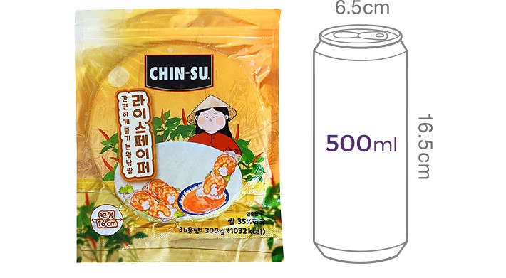 [친수] 라이스페이퍼 300g (원형)