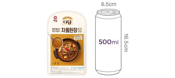 [다담] 차돌된장찌개 양념 145g