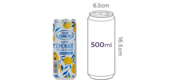 [돈시몬] 스파클링 레몬에이드 (330mL X 6개)