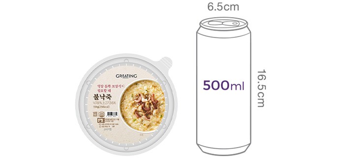 [그리팅] 불낙죽 330g