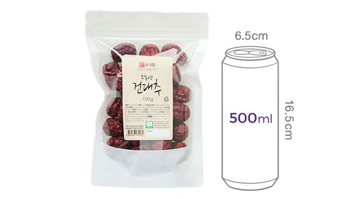 [유기샘] 무농약 건대추 150g