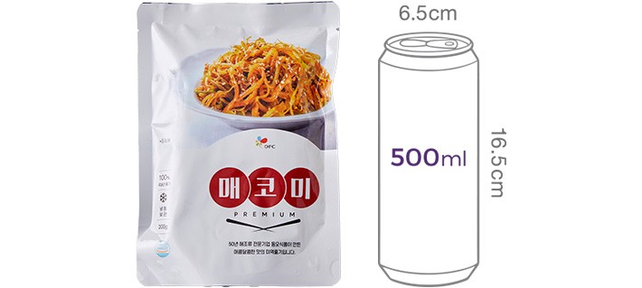 [남도2대명가] 미역줄기 매코미 200g