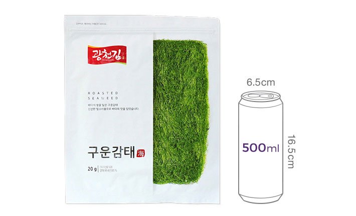 [광천김] 구운 감태 20g(10매)