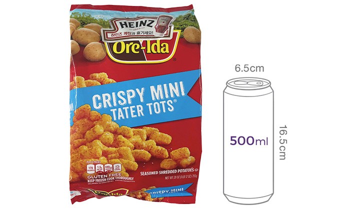 [하인즈] 미니 테이터 토트 (감자볼) 793g