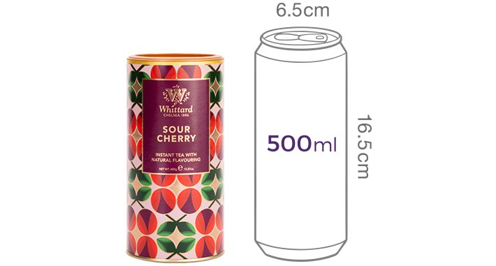 [위타드] 사우어 체리 인스턴트 아이스티 450g