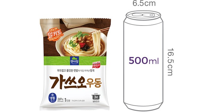 [면사랑] 가쓰오우동 269g