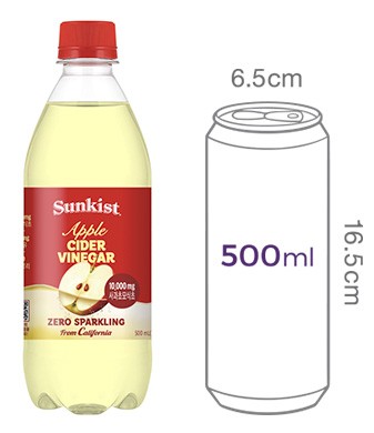 [썬키스트] 애사비 제로 스파클링 (500mL X 6개)
