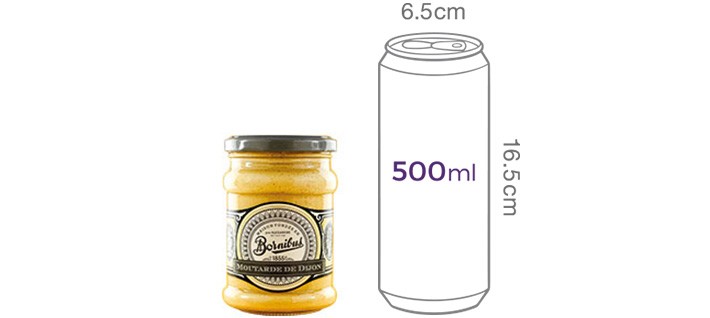 [보르니부스] 디종 머스타드 250g