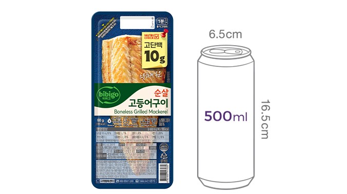 [비비고] 순살고등어구이 60G
