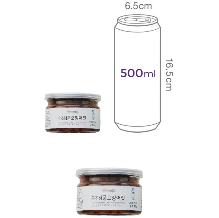 [속초해품] 오징어젓 160g