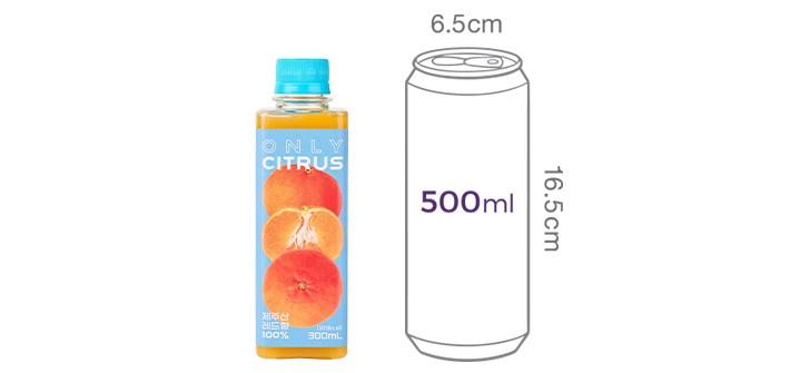 [귤메달] 100% 착즙 제주 레드향 주스 300mL