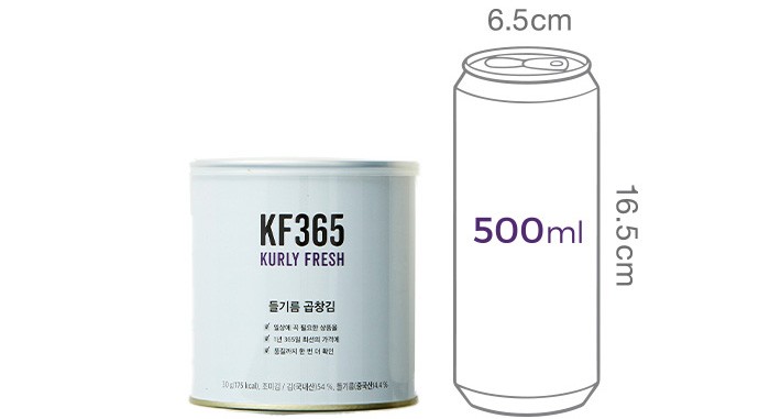 [컬리멤버스] [KF365] 들기름 곱창 캔김 30g