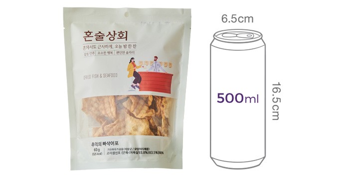 [혼술상회] 빠삭어포 60g