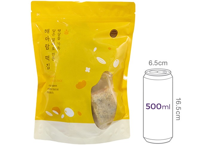 [해아람] 녹두호박찰떡 (85g X 5개입)