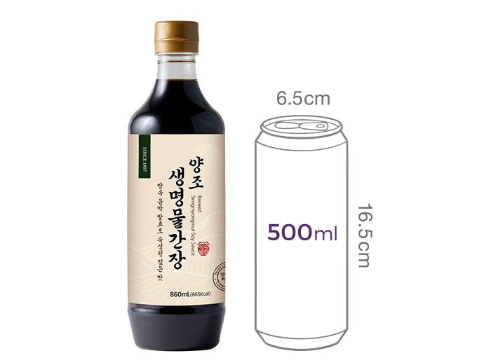 [신앙촌] 양조 생명물간장 860ml
