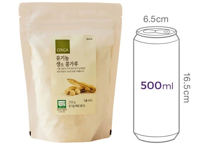 [ORGA]  유기농 생콩가루 250g