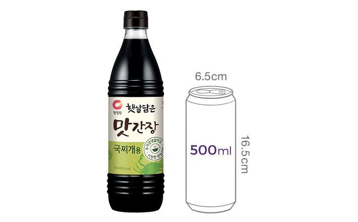 [청정원] 햇살담은 맛간장 국찌개용 840ml