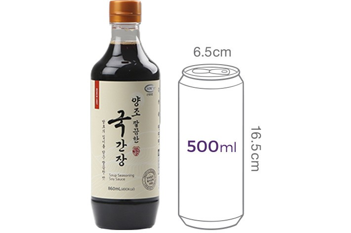 [신앙촌] 양조 깔끔한 국간장 860ml